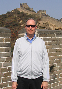 photo of dr corwin in china